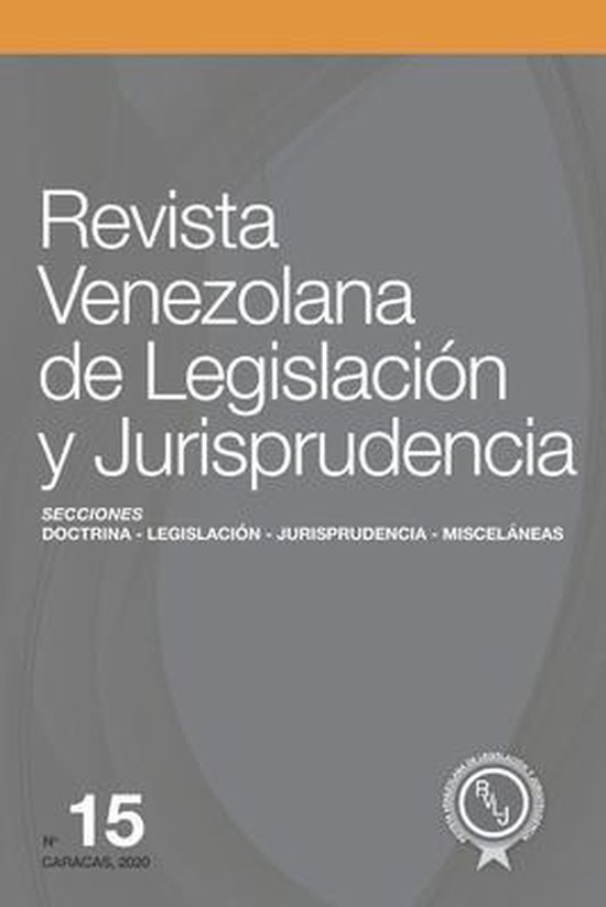 Revista Venezolana de Legislación Y Jurisprudencia- Revista ... - cover