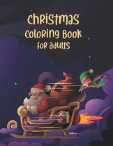 Christmas Coloring Book For Adults: Christmas Adult Coloring Book, Large Print Christmas Adult Coloring Book