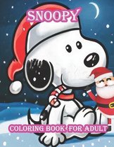 Snoopy Coloring Book For Adult