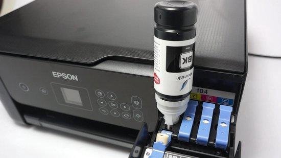 Geschikt inkt Epson ET4750, printer inkt Epson Ecotank ET-4750 102 102 XXXL  T102 | bol.com