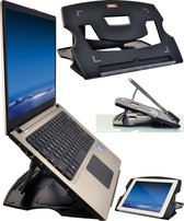 DESQ® Laptop / Tablet Standaard | Ideaal voor onderweg door compacte afmeting en gewicht