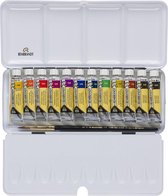 Boîte d'aquarelle Rembrandt 12 tubes de 10 ml - mélange noir oxyde