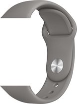 Donker Grijs sport bandje geschikt voor Apple Smartwatch 42/44 mm S/M – YOUNIQ – iWatch Series 1/2/3/4/5/6/SE - Horloge Band Strap geschikt voor Apple watch
