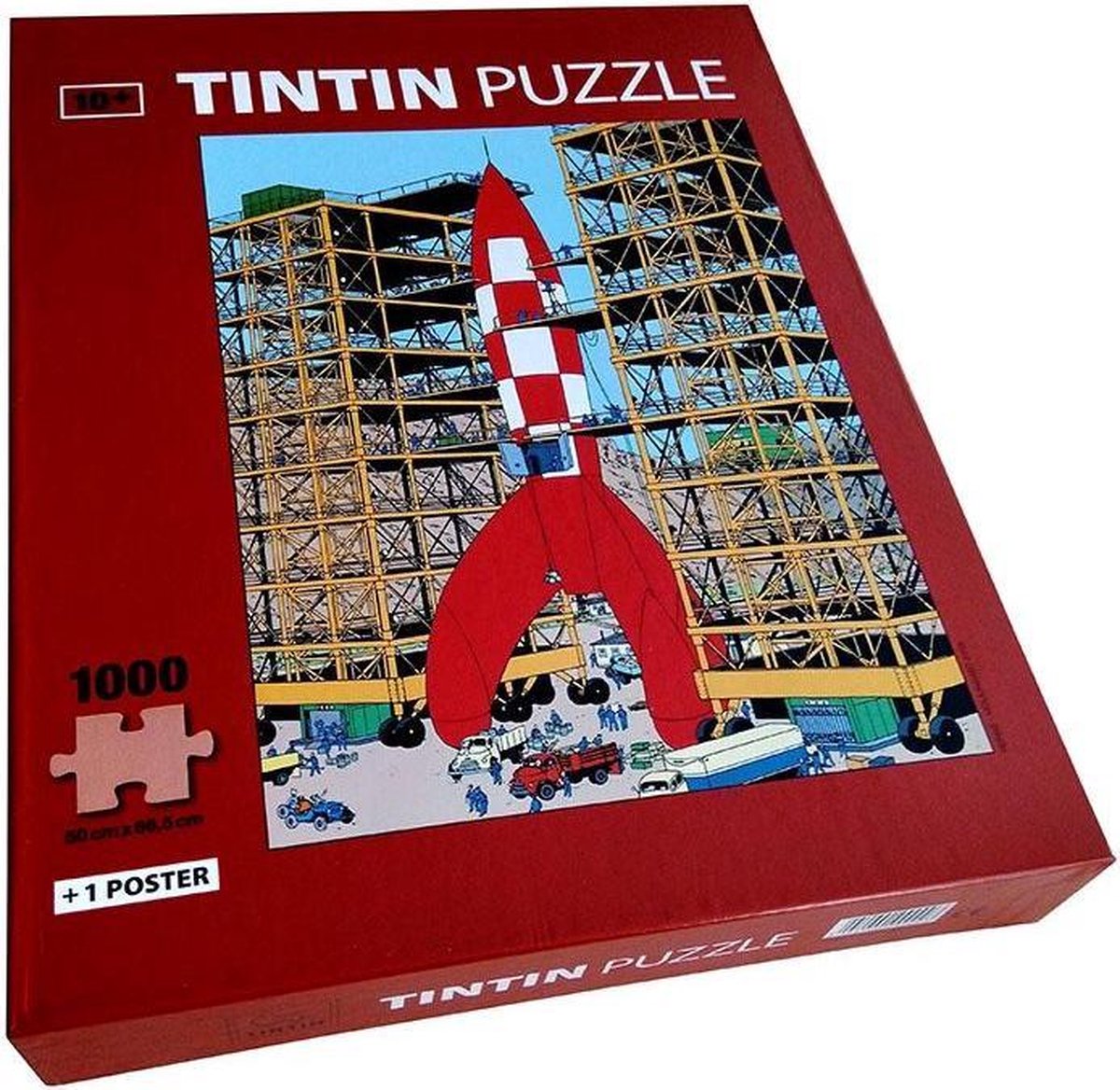 Puzzle Tintin 1000 pièces Objectif Lune