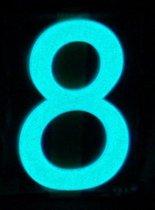 Huisnummer 8, glow-in-the dark