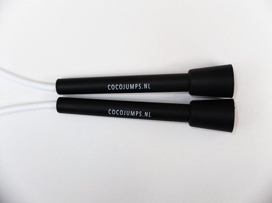 Cocojump.nl - Corde à sauter - Speedrope - Crossrope - Jumprope - PVC - 5mm  - noir | bol.com