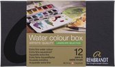 Rembrandt water colour box 12 - landscape selection