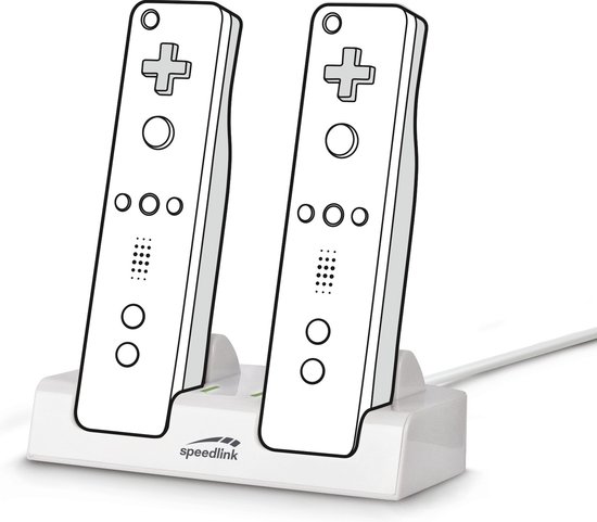 Speedlink Jazz Oplader - Wii + Wii U - Wit | bol.com