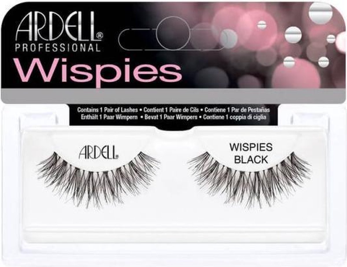 ARDELL LASHES INVISIBRANDS- WISPIES - BLACK - wimpers