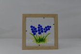 Erisia Blauw Houten Lijst