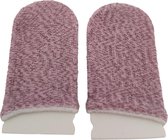Smartphone Vinger Hoesjes - Extra Sensitief - 2 Stuks - Roze