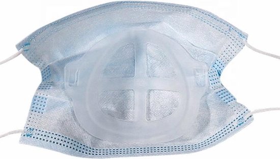 Transparante mondmasker - Keuken mondmasker - Transparante mondkapje - Plastic Mondmasker - Merkloos