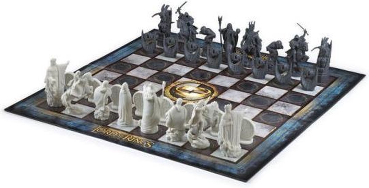 Rood Mauve Staan voor Lord of the Rings: Battle for Middle Earth Chess Set | Games | bol.com