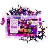 Luxuriance LED Lights | kerstverlichting Cluster | Multi-Color | 1000 lampjes | 19.9 meter | Timer | 8 Programma's