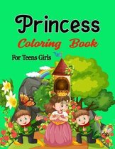 Princess Coloring Book For Teens Girls