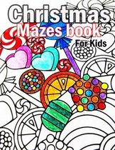 Christmas Mazes book for kids