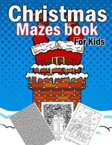 Christmas Mazes book for kids