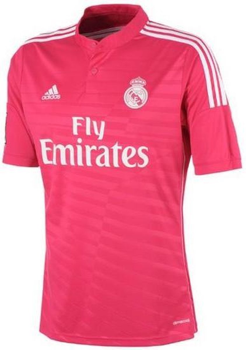 T-shirt de Voetbal à manches courtes pour homme Adidas Real Madrid Rose  (2Âª) (Taille... | bol.com
