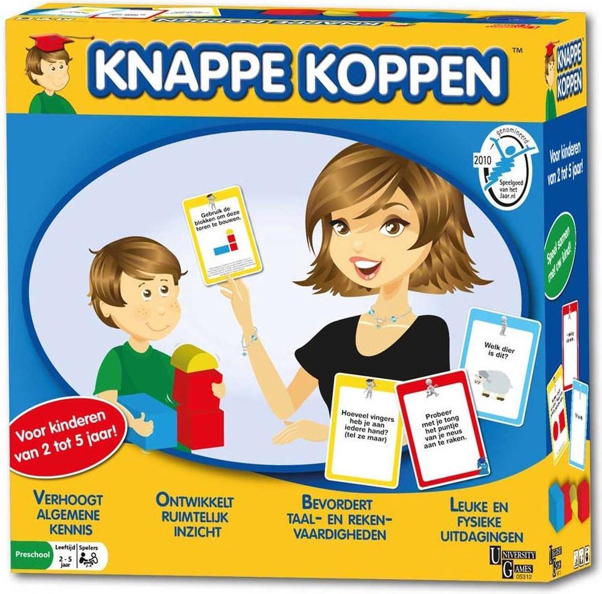 een vergoeding Meter De gasten Knappe Koppen Bordspel - Educatief spel | Games | bol.com