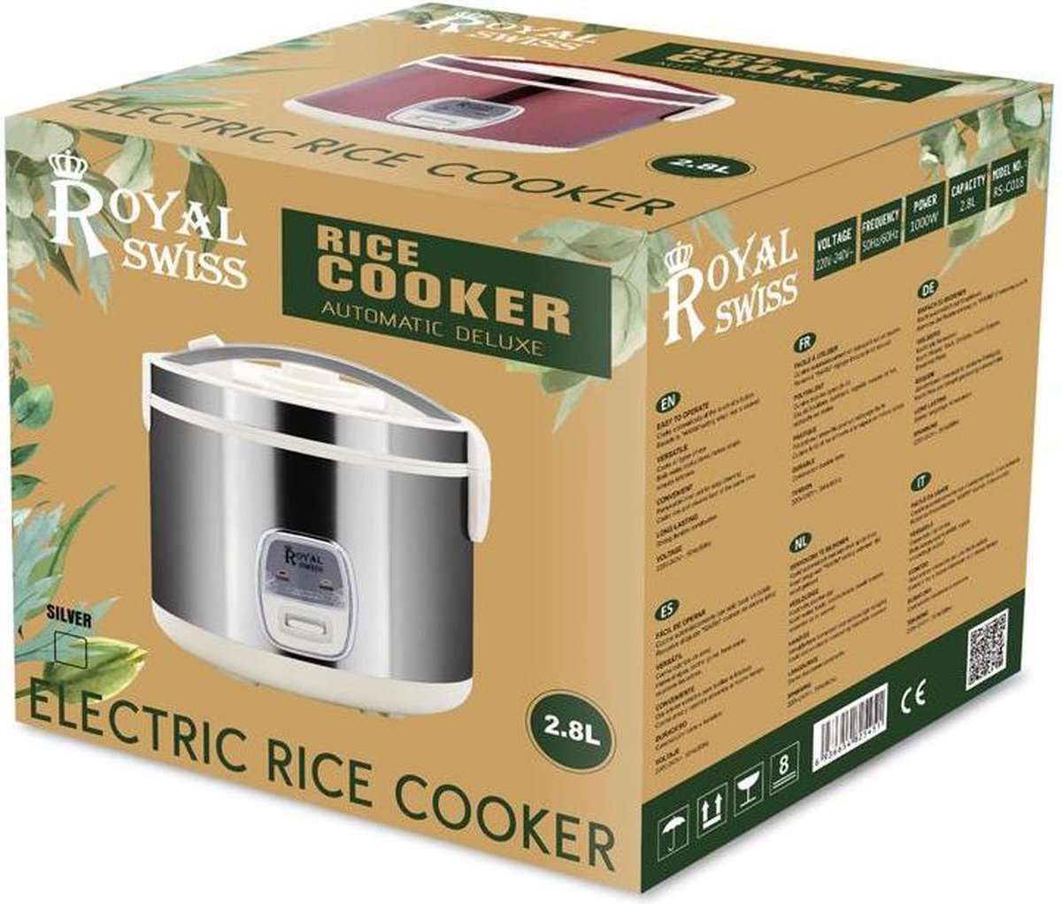 Autocuiseur à riz - RICE COOKER 8,2 L