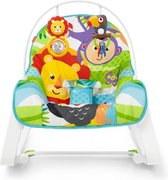 Fisher Price - Blauw Baby Tot Peuter Wipstoel - Elektrische Wipstoel Baby - Wipstoeltjes voor kinderen - Fisher-Price Little People