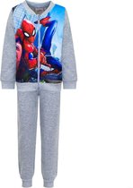 Marvel Spiderman joggingpak / trainingspak - 2-delig - grijs - maat 98/104  (4 jaar)