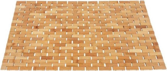 Tapis de bain en bambou 50x77,5 cm, tapis de bain, tapis de sol, bambou,  tapis de... | bol
