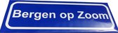 koelkast magneet panorama plaatsnaambord Bergen op Zoom
