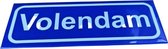 Zeeuws Meisje - Koelkast Magneet - plaatsnaambord kombord Volendam