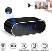 TecEye Verborgen camera - Alarm Spy camera - Met Wifi - Met Geluidsopname - Spy camera + 32GB Kaart