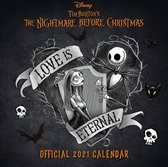 Nightmare Before Christmas 2021 Calendar - Official Square Wall Format Calendar