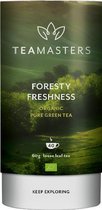 Teamasters Foresty Freshness 60 gram - Pure Groene Thee -Biologische Losse Thee - Puur - Winter - Kerst