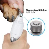 By Fredge Elektrische Nagelvijl Hond - Nagel trimmer Hond - Nagelvijl Huisdieren - Nagel vijl Kat - 100% Veilig - USB Oplaadbaar