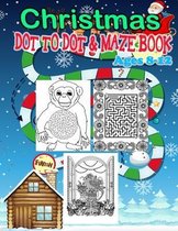 CHRISTMAS DOT TO DOT & MAZE BOOK Ages 8-12