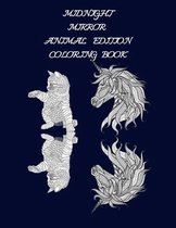 Midnight Mirror Animal Edition Coloring Book