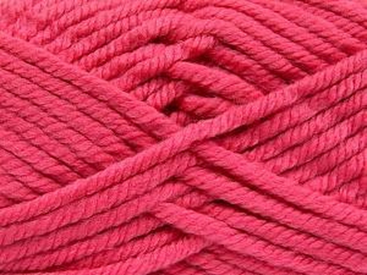 Blazen Oneerlijkheid ondanks Roze breiwol kopen chunky garen - dikke wol breien met naalddikte 10 - 12  mm. – dik... | bol.com