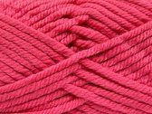 Roze breiwol kopen chunky garen - dikke wol breien met naalddikte 10 - 12 mm. – dik wolgaren 2 bollen a 200gram 25% superwashwol gemengd met 75% acryl