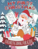 My First Christmas Coloring Book For Kids