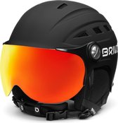 Briko Zante Visor Skihelm Matt Black - Maat M