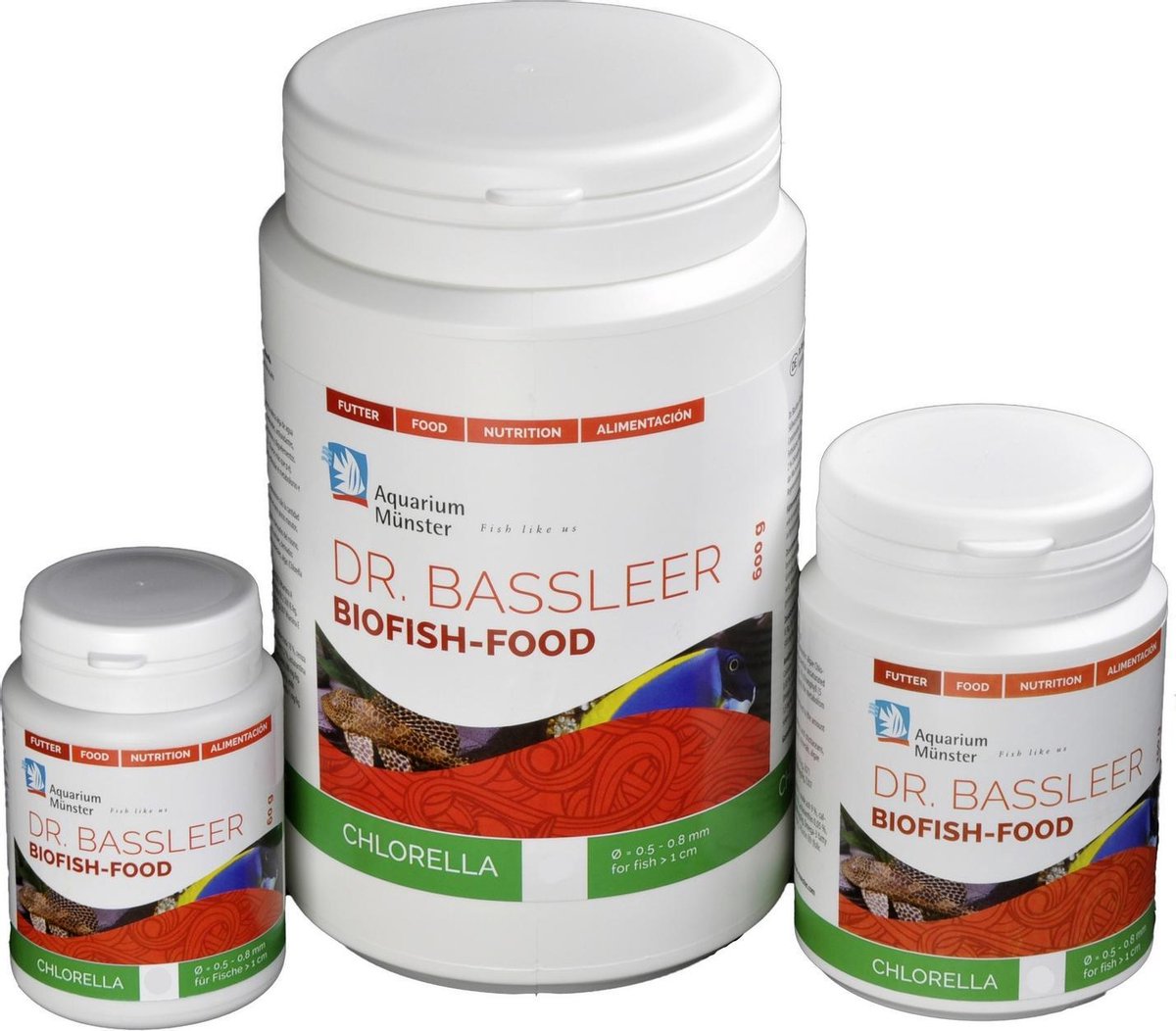 Chlorella – Dr. Bassleer BioFish Food L 150gr