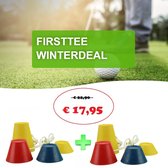 Firsttee -  WINTERDEAL - 2X 4 Wintertees - PREMIUM  Tees - Winter - Bevroren - Winterseizoen - Golf - Golftees - Golfballen - Golf accessoires - Golf sport - Training - Golftrainin