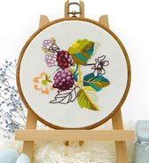 Borduurpakket Dewberry - Embroidery (Braam) VRIJ BORDUREN, GEEN KRUISSTEEK