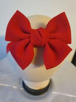 Babygifts4you | Haarband | Rood | Baby | Strik | Haren | Fotoshoot | Meisjes