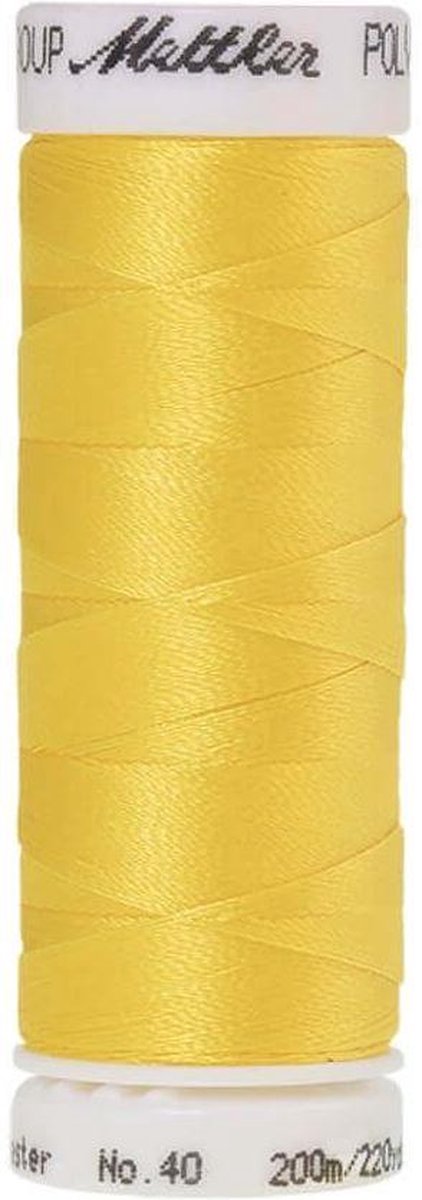 AMANN POLYSHEEN NAAI-BORDUURGAREN, COL-0310 GEEL, 200M, PER STUK.