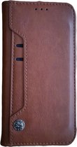 Apple iPhone XR Wallet Light Brown - Apple iPhone XR Wallet Lichtbruin