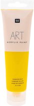 Rico Design ART Series - Cadmium Geel - 100 ML - Eersteklas Acrylverf - Verf - Verf voor Kinderen en Volwassenen - Knutselen - Schilderen met Acrylverf - Hobby - DIY - Hobby en Creatief Volwa