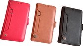 Samsung Galaxy S10e Wallet Red- Samsung Galaxy S10e Wallet Rood