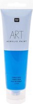 Rico Design ART Series - Kobalt Blauw - 100 ML - Eersteklas Acrylverf - Verf - Verf voor Kinderen en Volwassenen - Knutselen - Schilderen met Acrylverf - Hobby - DIY - Hobby en Creatief Volwa