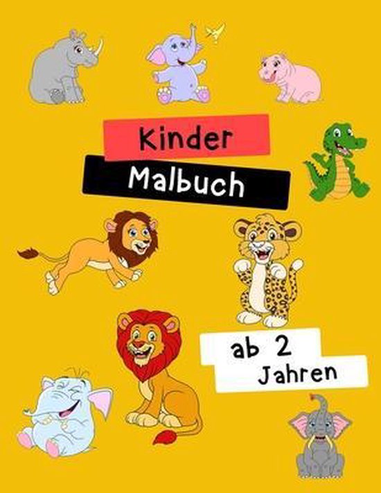 Kinder Malbuch ab 2 Jahren, Only1Million | 9780861393626 | Boeken | bol.com