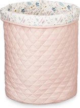 Camcam quilted opbergmand blossom pink XL 55x35cm